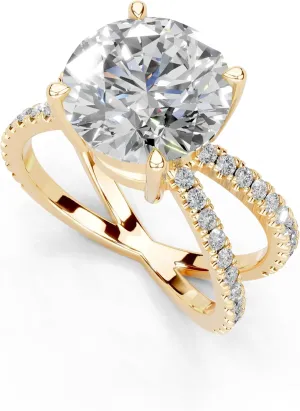 1-3 Carat 14K 18K Gold Platinum Princess Cut 4 Prong Solitaire Lab Grown Diamond Ring, Engagement, Anniversary, Wedding, IGI Certified, Promise Rings for Women (1-3 Ct, F-G Color, VS1-VS2 Clarity)