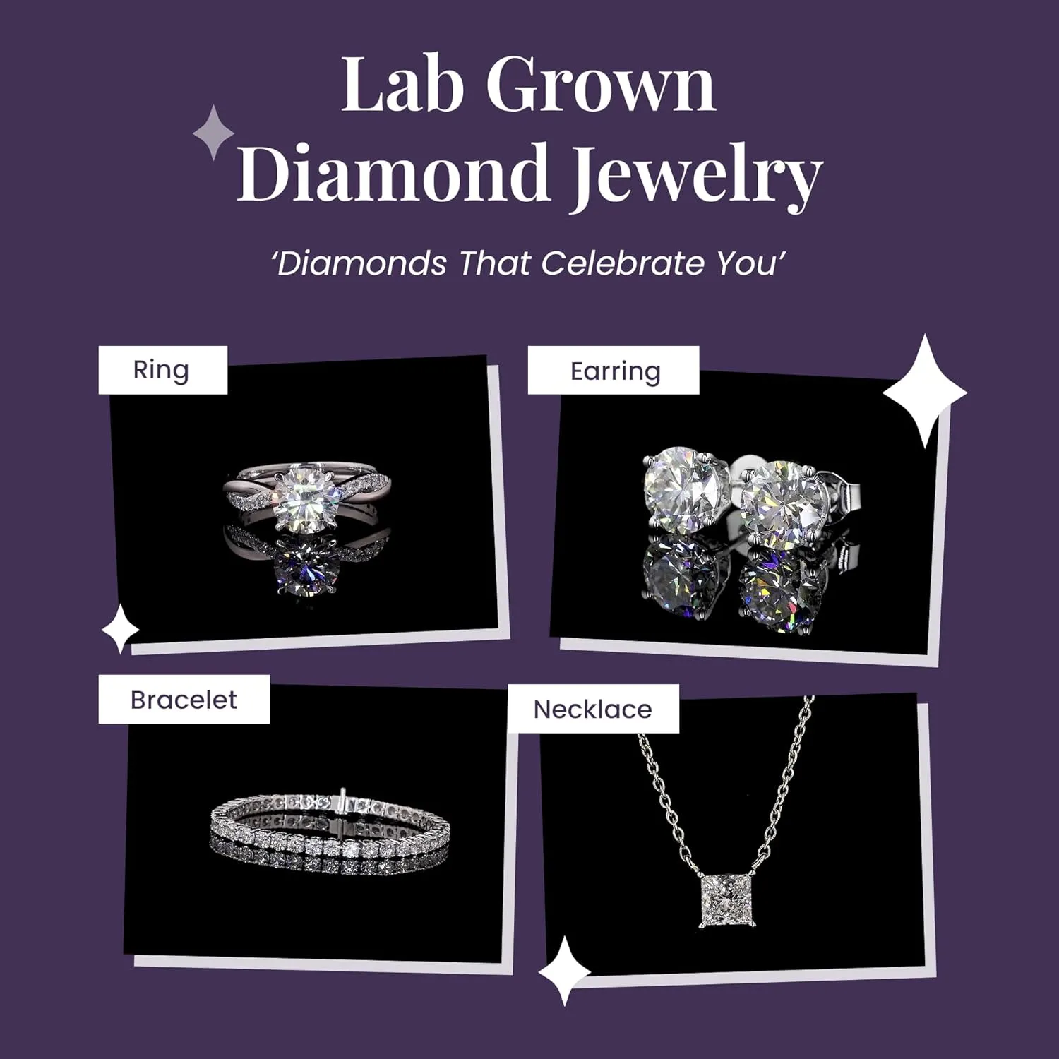 1-5 Carat 14K 18K Gold Platinum Twisted Style Round Cut Lab Grown Diamond Ring, Engagement, Anniversary, Wedding, IGI Certified, Promise Rings for Women (1-5 Ct, F-G Color, VS1-VS2 Clarity)