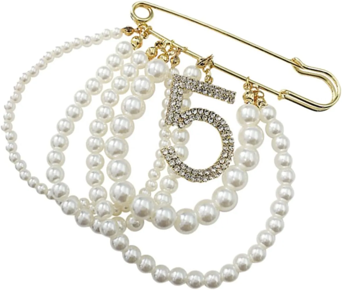 1pc Brooch Tassel Pendant Unique Brooch for Women Elegant Fashion Accessory for Special Occasions