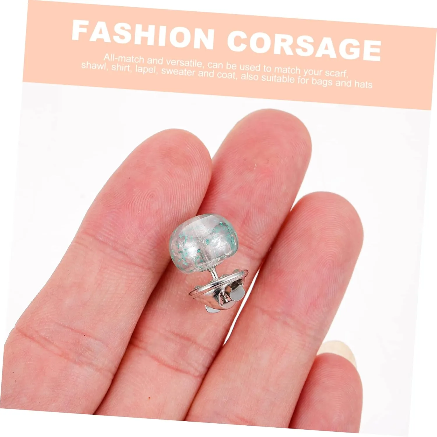 20 Pcs Anti-explosion Buckle Clothing Decorations Clothes Decorative Brooch Mini Brooches Badge Brooch