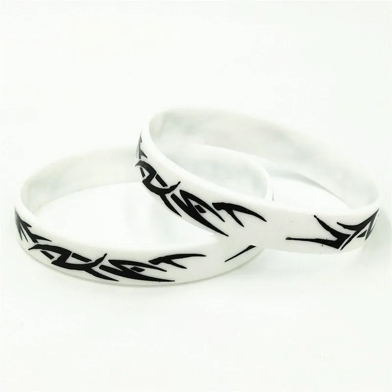 3PCS Fashion Ghana 20cm Silicone Bracelet & Bangles
