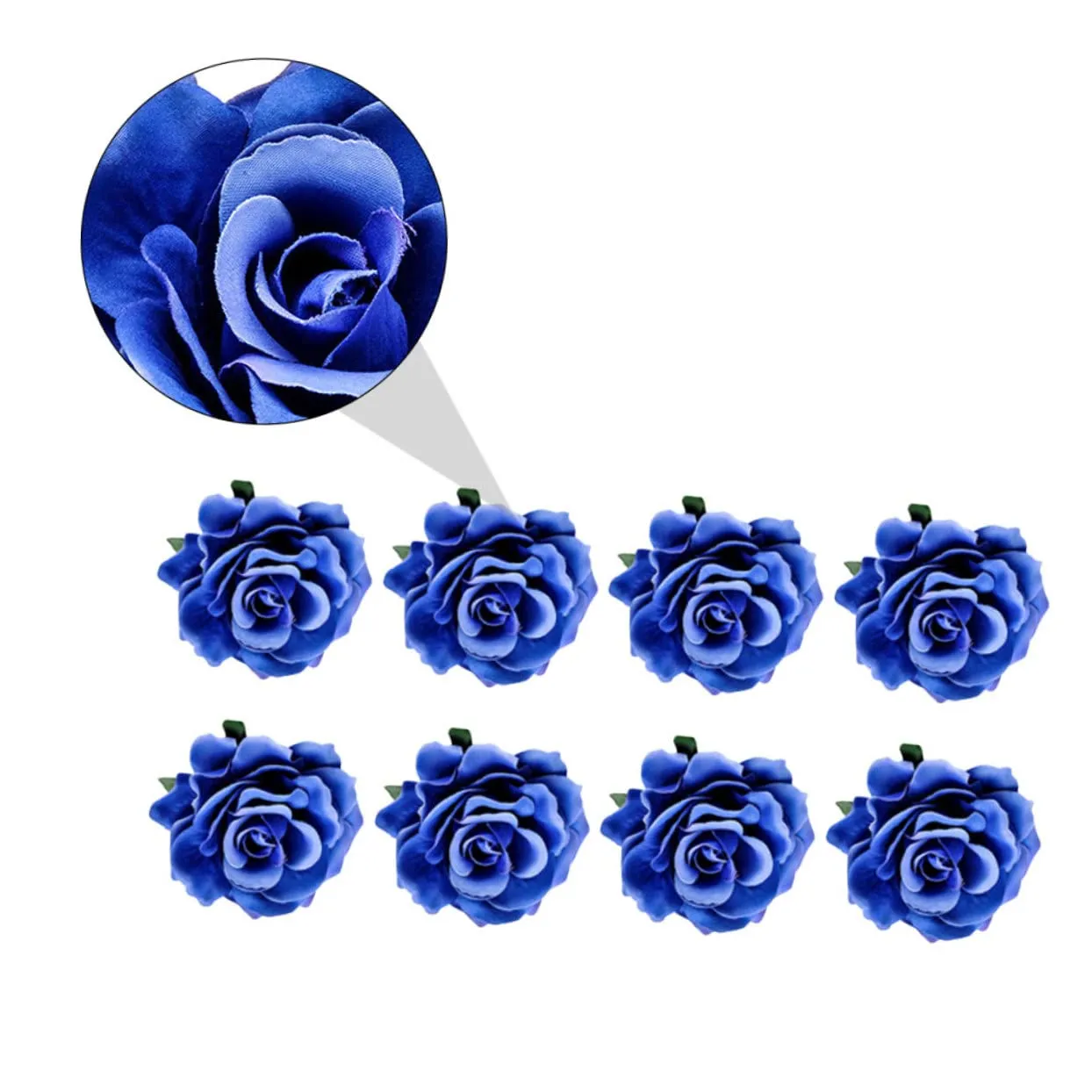 8Pcs Fake Rose Corsage Cloth Brooch Lifelike Flower Dress Pins for Brides and Special Occasions for Eye Catching Style and Memorable Moments