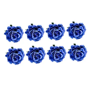 8Pcs Fake Rose Corsage Cloth Brooch Lifelike Flower Dress Pins for Brides and Special Occasions for Eye Catching Style and Memorable Moments