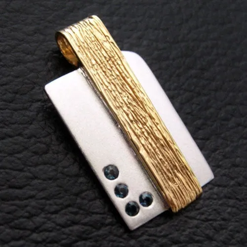 Angelum Aureum Sterling Silver Pendant