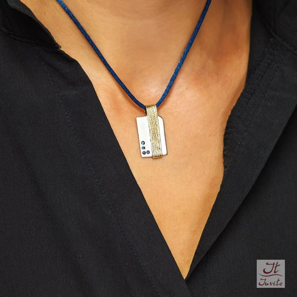 Angelum Aureum Sterling Silver Pendant