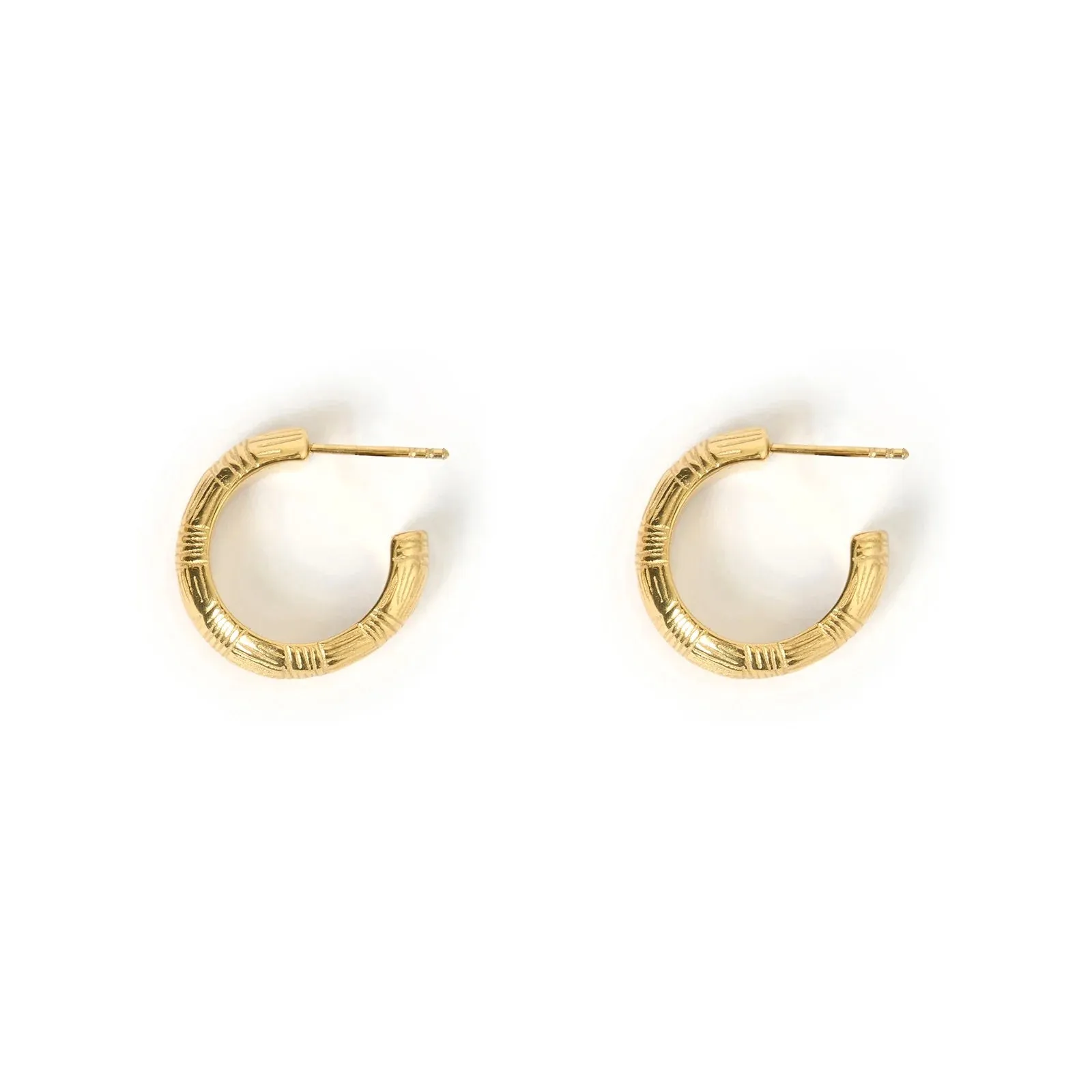 ARMS OF EVE Sadie Hoop Earrings GOLD