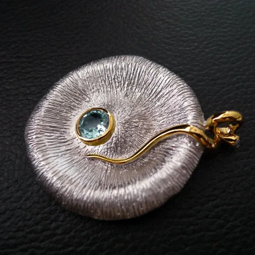 Aspis Shield Sterling Silver Pendant