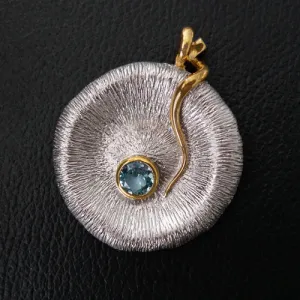 Aspis Shield Sterling Silver Pendant