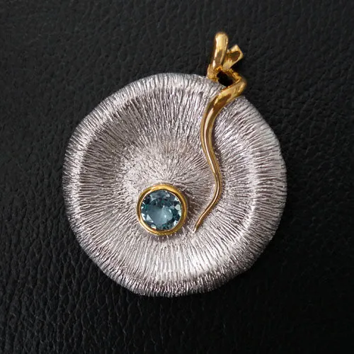 Aspis Shield Sterling Silver Pendant