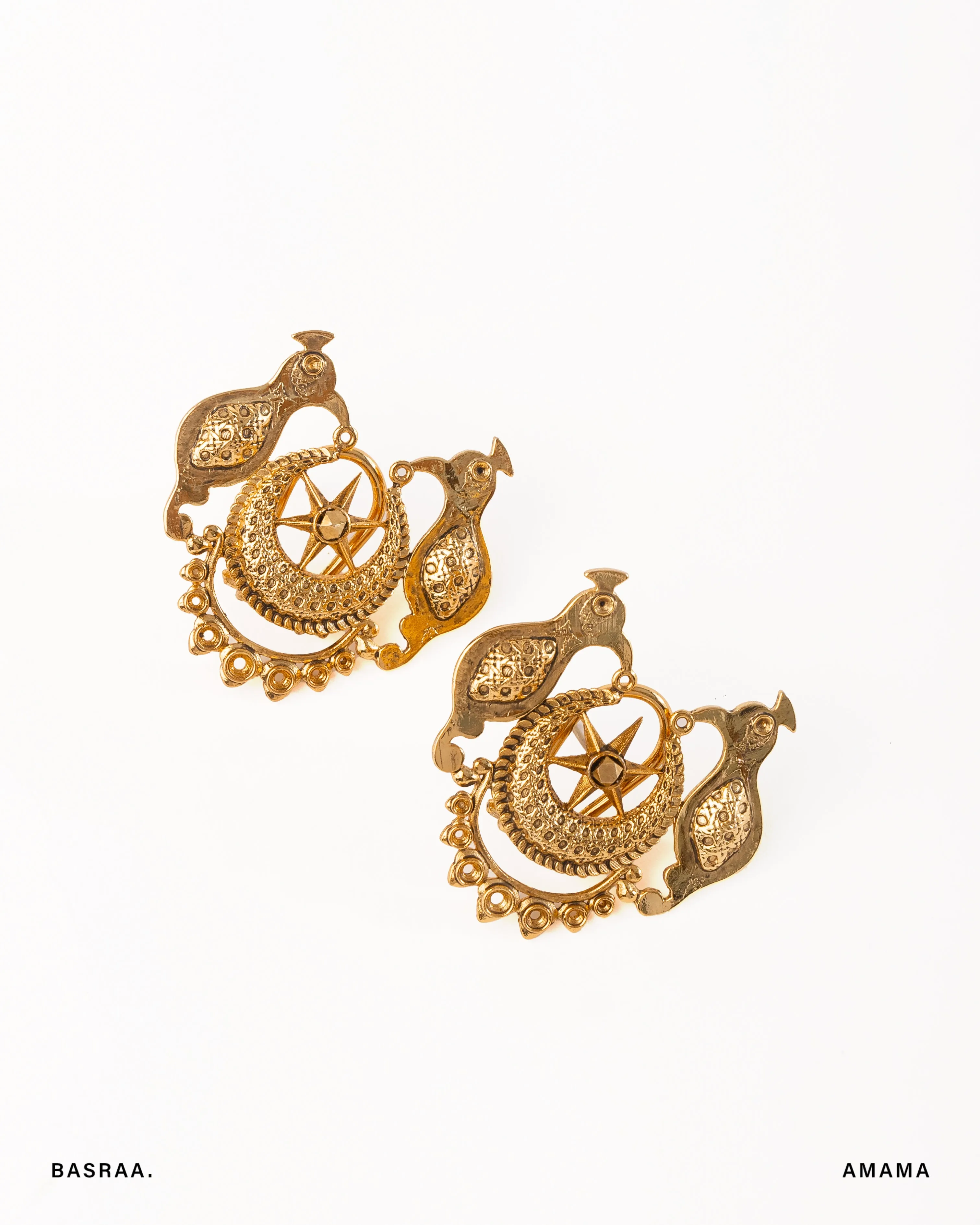 Basra Emblem Studs