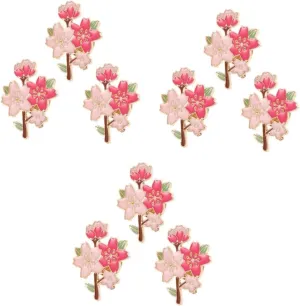 Brooch Floral Pins Back Cute Pins for Back Aesthetic Brooch Pins for Women Fashion Cherry Blossom Brooch