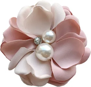 Brooches,Shawl Clips,Pins,Women Bow Brooch Camellia Flower Bride Dress Boutonniere Studded Pearl Neck Tie Brooches Pin Wedding Party Decor - Red (Color : Green)