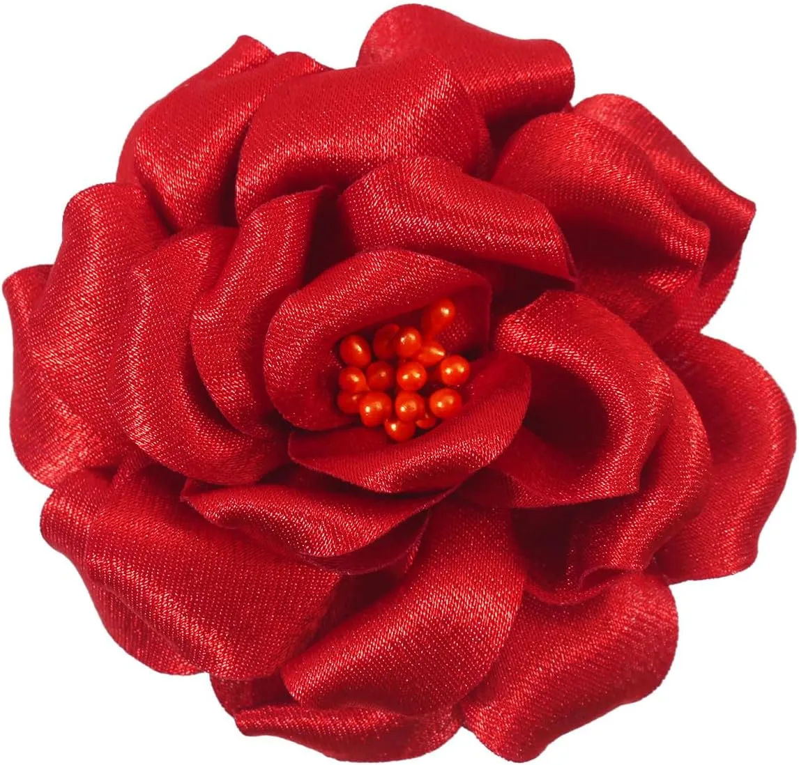 Camellia Flower Brooches and Pins for Women | Hat and Hair Pins | Flower Clips for Clothes
