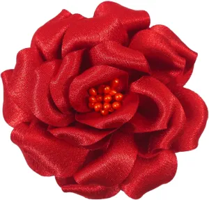 Camellia Flower Brooches and Pins for Women | Hat and Hair Pins | Flower Clips for Clothes