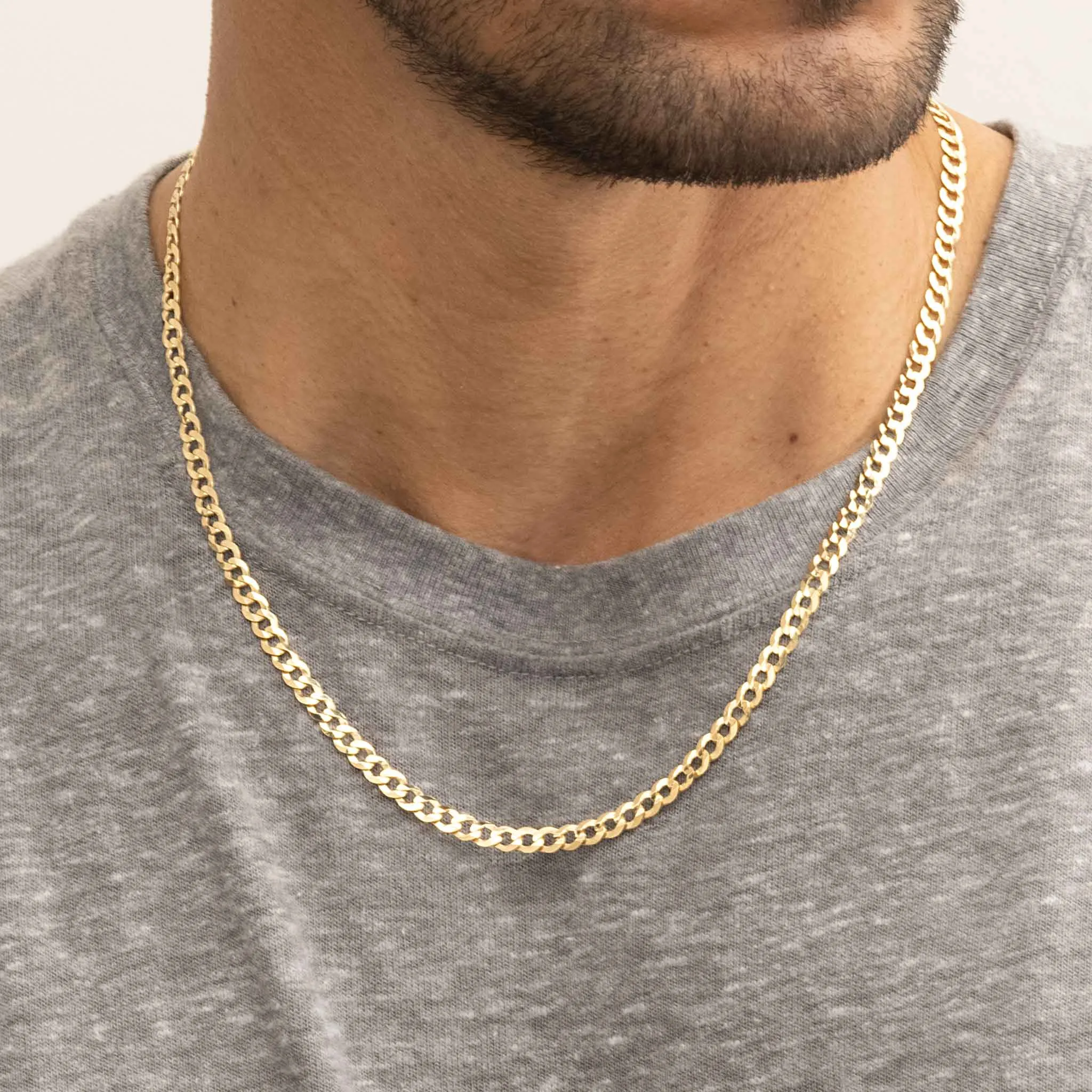 Carmine Curb Bold Chain
