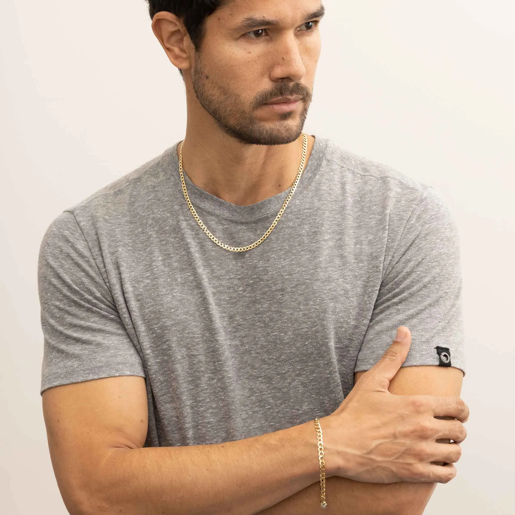 Carmine Curb Bold Chain
