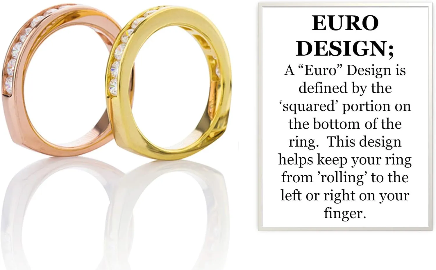 Central Diamond Center 3 Stone Past Present Future Ring also matching band your choice Gold-Silver Cz-2.50ctw & 3.50ctw