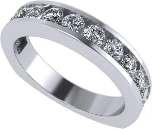 Central Diamond Center 3 Stone Past Present Future Ring also matching band your choice Gold-Silver Cz-2.50ctw & 3.50ctw