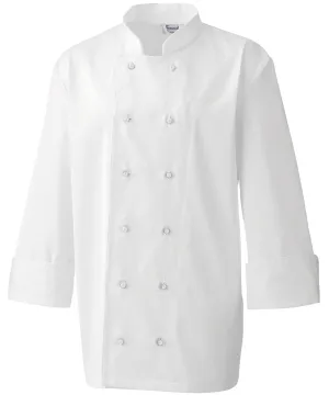 Chefs jacket studs | White
