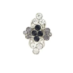 Czech Rhinestone Adjustable Ring