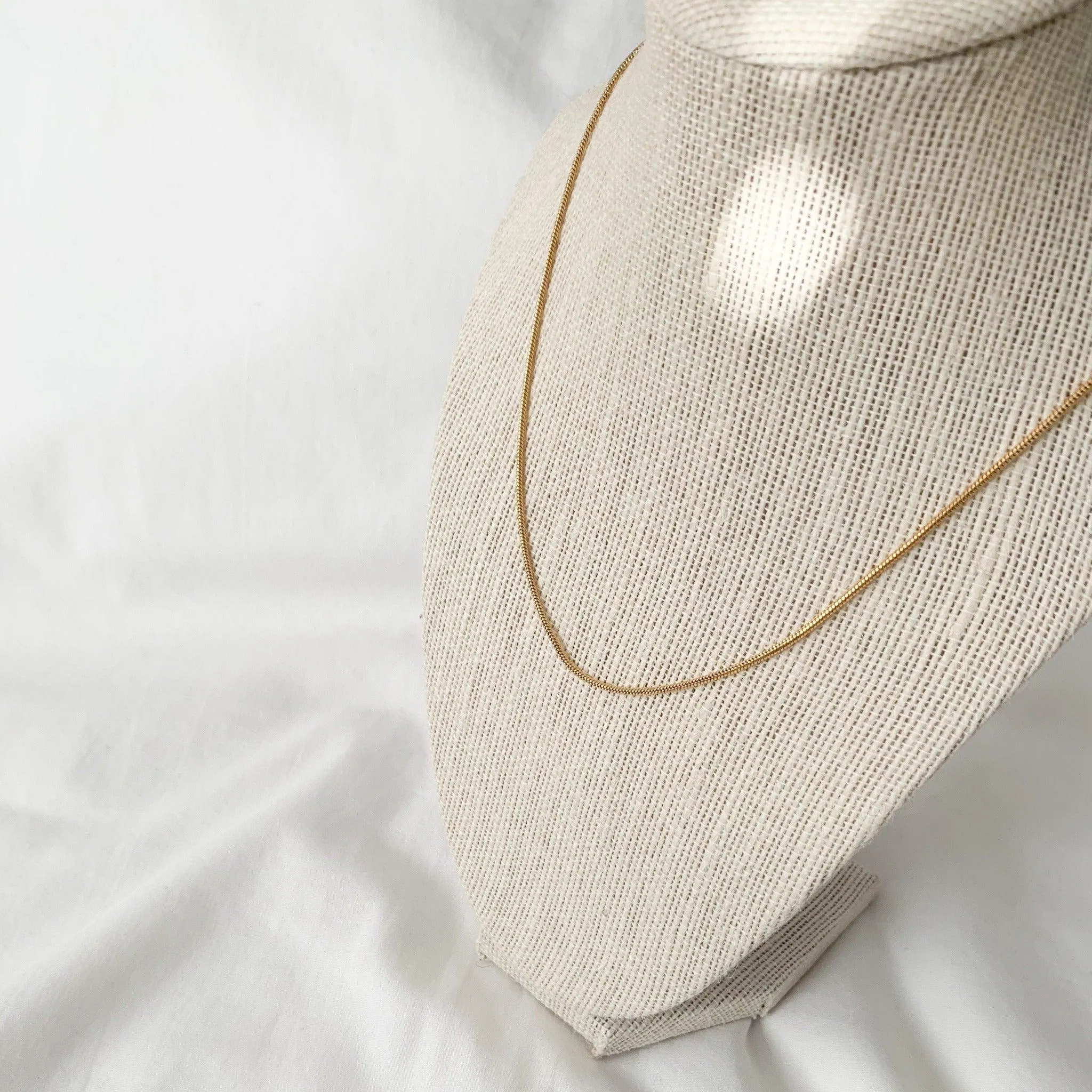 Dainty Round Snake Chain
