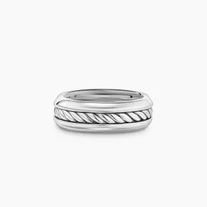 David Yurman Cable Inset Band Ring