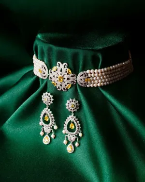 Deepa's Regal Flair Necklace Set