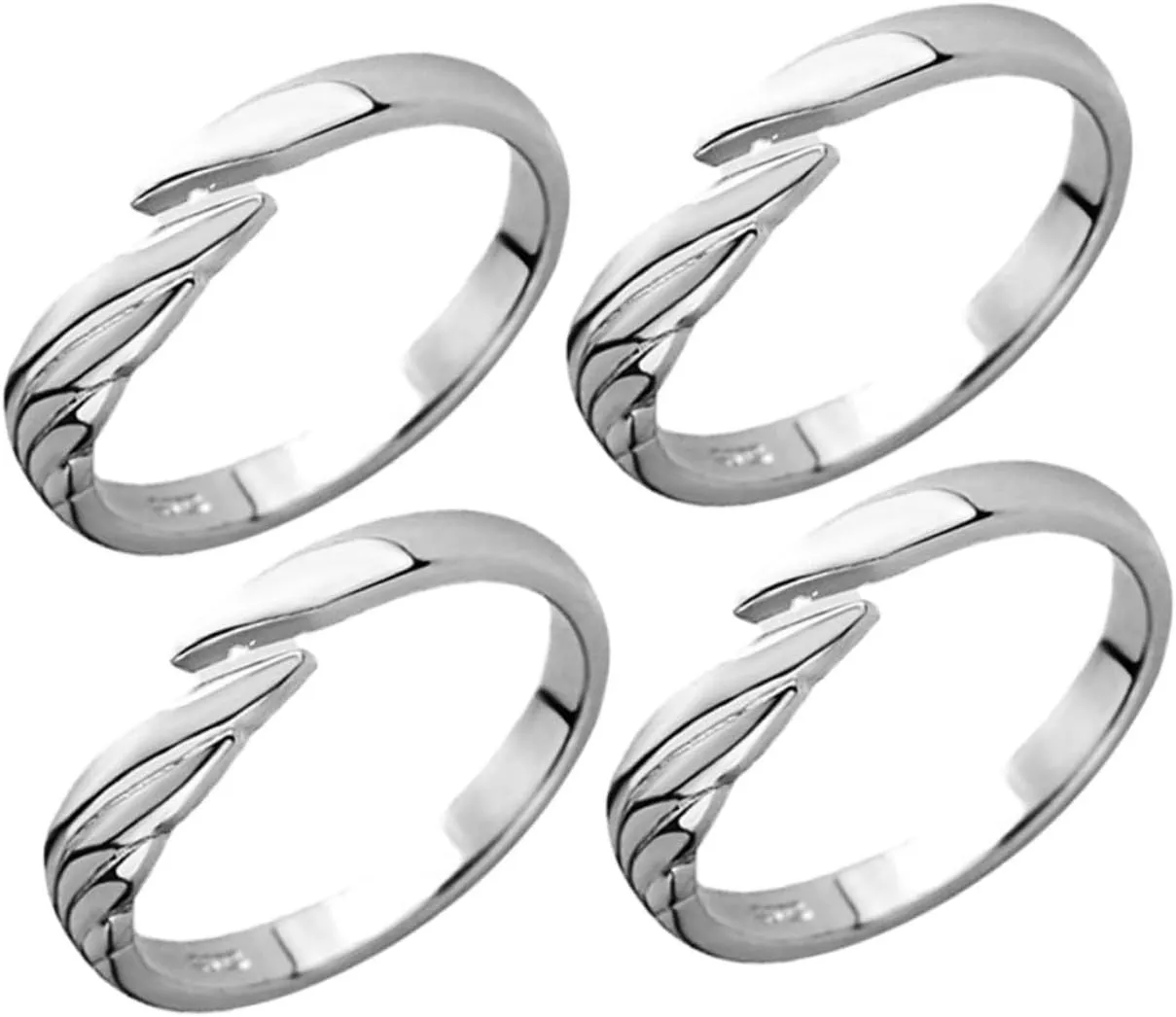 Devil Ring for Women Ring for Men Stackable Rings for Women Zinc Alloy Adjustable Rings for Women