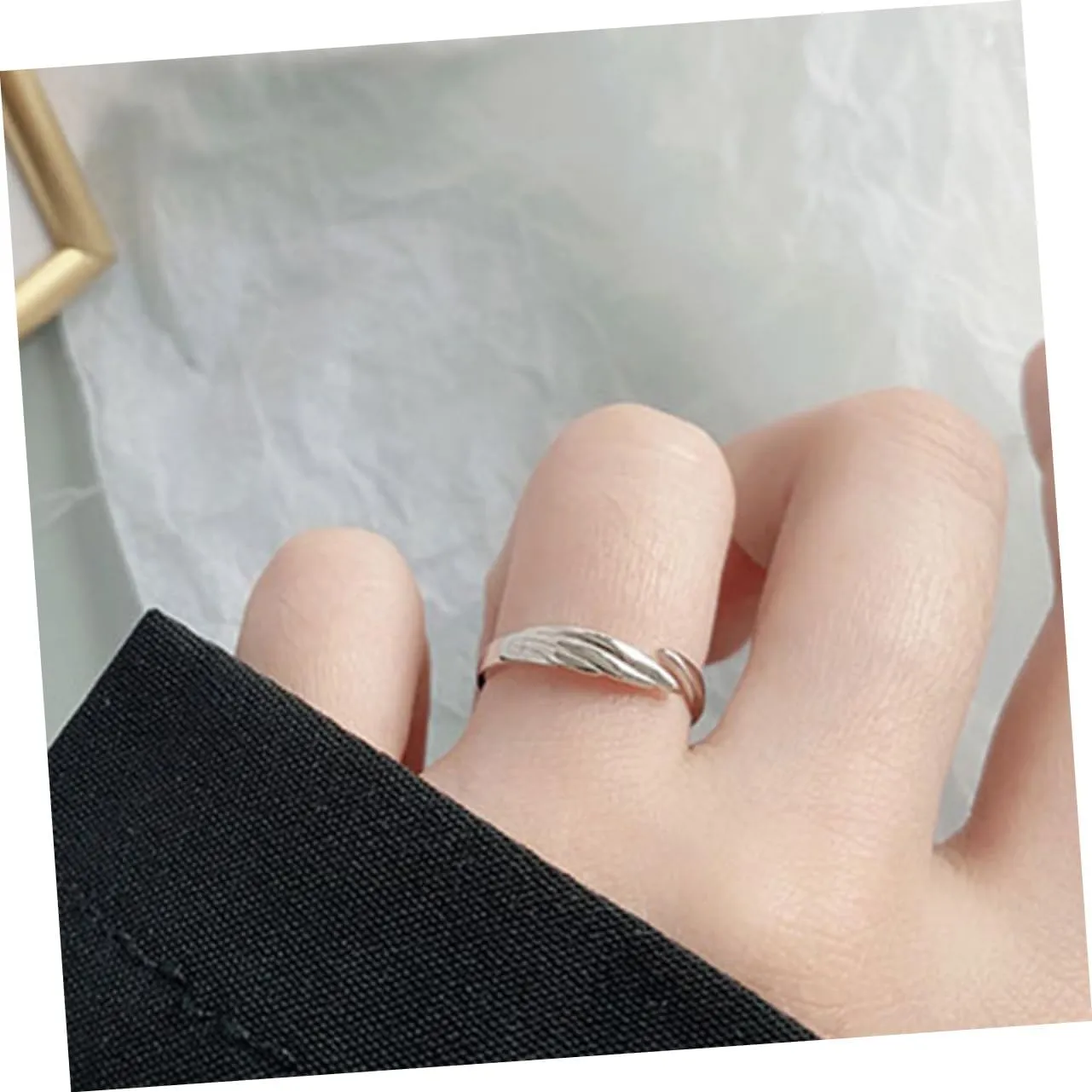 Devil Ring for Women Ring for Men Stackable Rings for Women Zinc Alloy Adjustable Rings for Women
