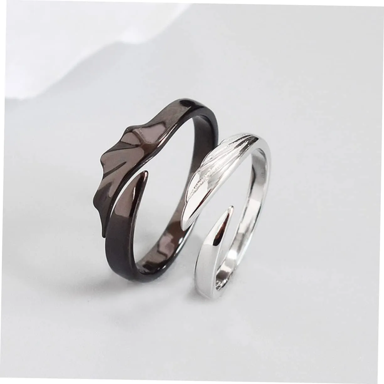 Devil Ring for Women Ring for Men Stackable Rings for Women Zinc Alloy Adjustable Rings for Women