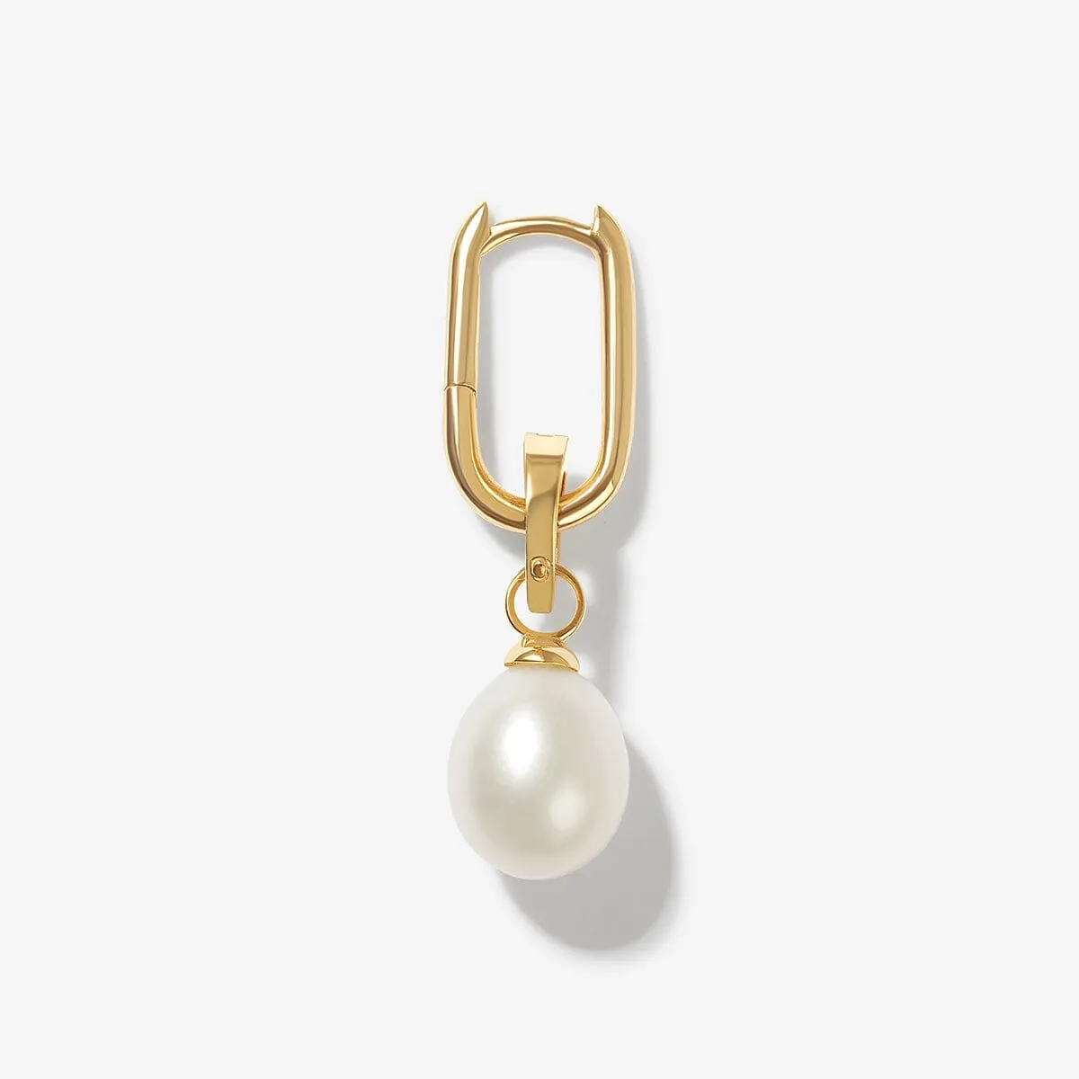 DIY pearl earring