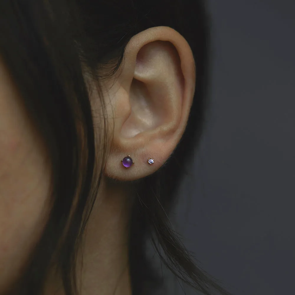 E7904AM | Amethyst Wisp Studs