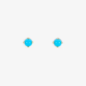 E7904TQ | Turquoise Wisp Studs