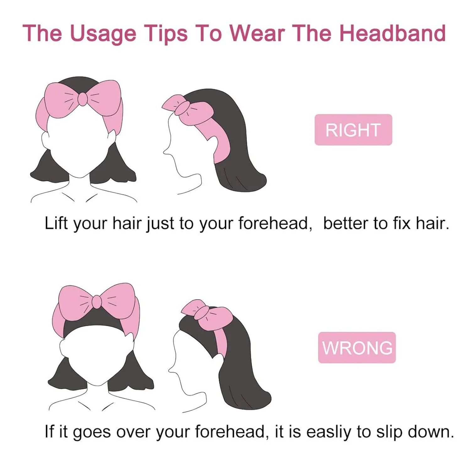 Elastic Hair Band Women Bowknot Bow Makeup Cosmetic Headbands Soft Coral Fleece Head Wraps