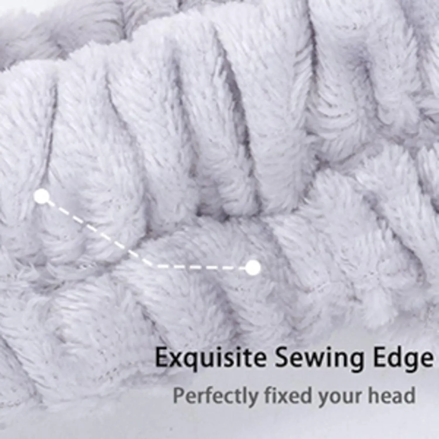 Elastic Hair Band Women Bowknot Bow Makeup Cosmetic Headbands Soft Coral Fleece Head Wraps