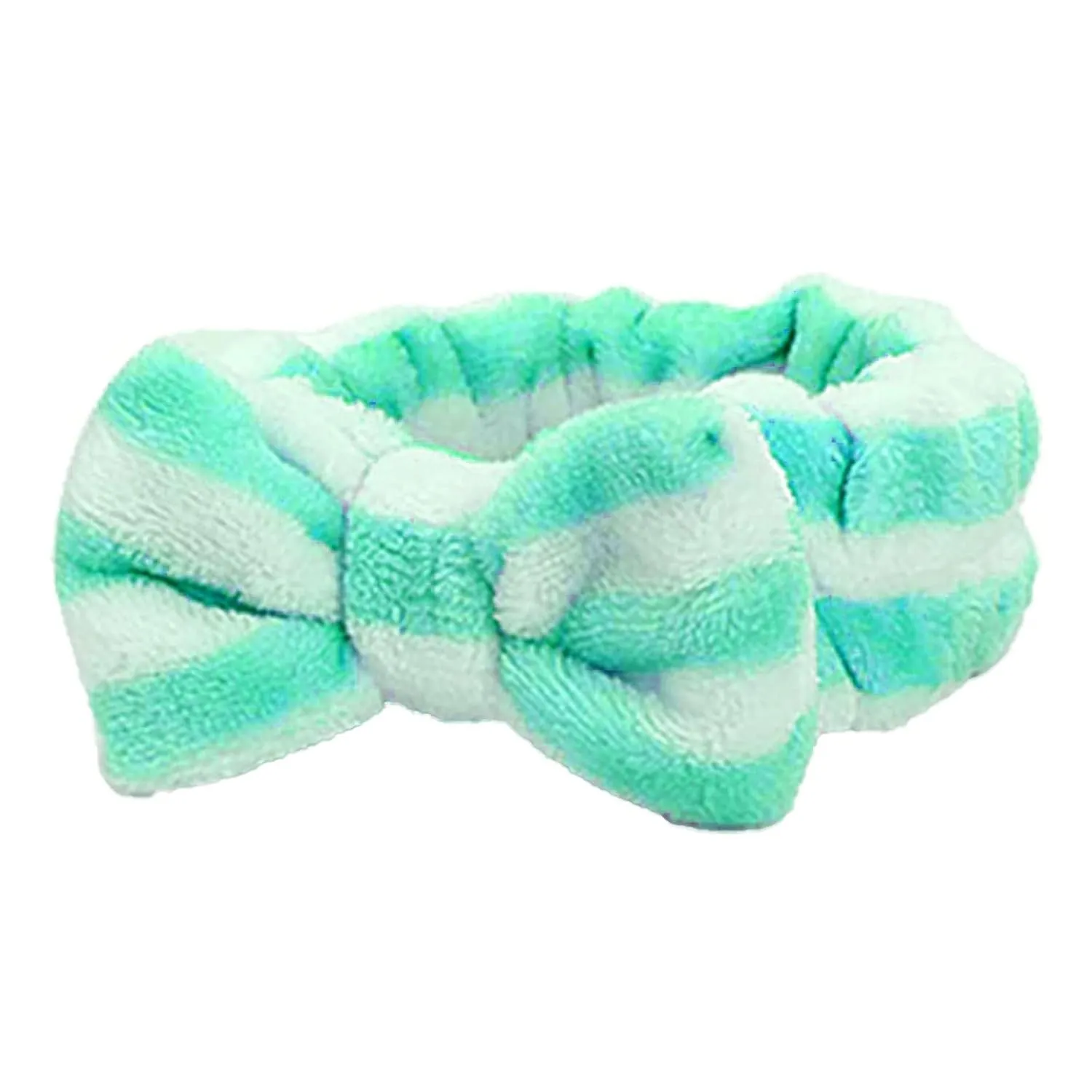 Elastic Hair Band Women Makeup Cosmetic Spa Hair Band Soft Coral Fleece Hair Band for Washing Face