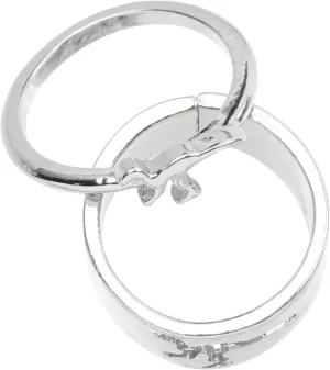 Elegant Couples Matching Rings Dinosaur Ring Set for Anniversary Valentine's Day