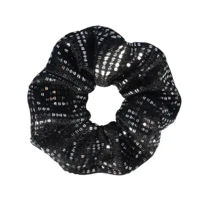 Elegant Sequined Scrunchies for Women Soft Fabric Hairbands Elastic Hair Ties Comfortable Hairpieces Hair Decoration