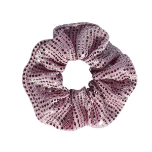 Elegant Sequined Scrunchies for Women Soft Fabric Hairbands Elastic Hair Ties Comfortable Hairpieces Hair Decoration