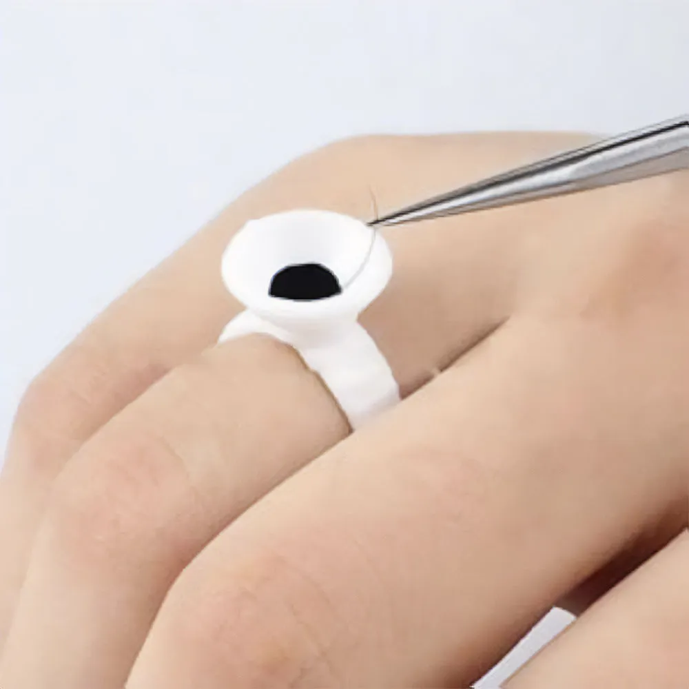Elleebana Glue Rings - 100 Pce