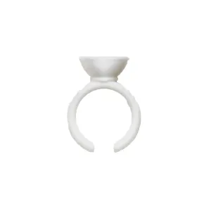 Elleebana Glue Rings - 100 Pce