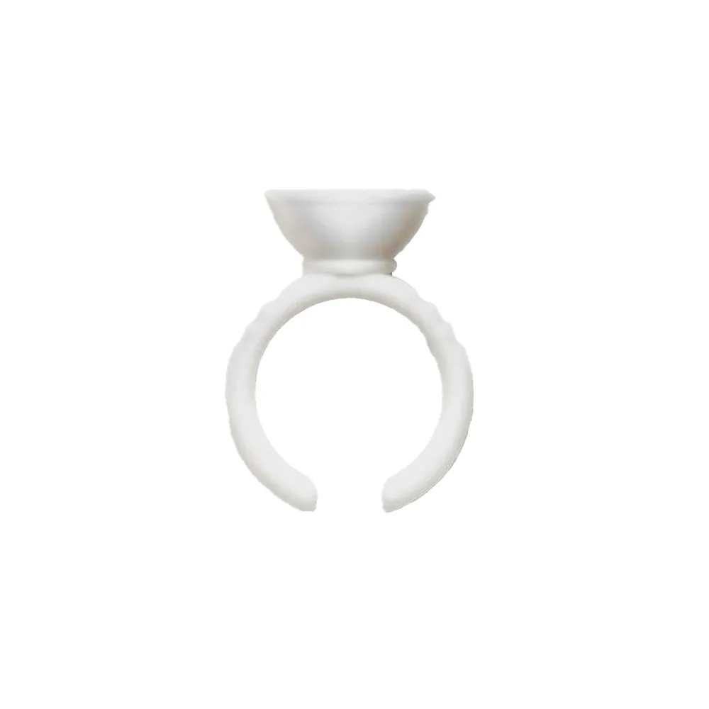 Elleebana Glue Rings - 100 Pce