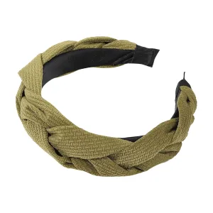 Fashion Headbands for Women Non Slip Wide Head Bands Cute Boho Hair Hoops Accessories for Girls (Green, One Size)