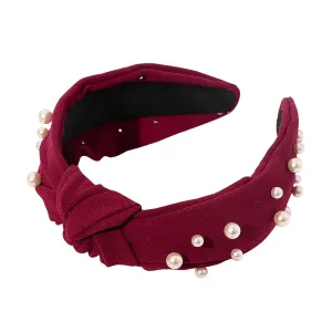 Fashionable Headbands for Women Beaded Hair Hoop Headband Elastic Rhinestone Hair Bands Hair Accessories Jewelry