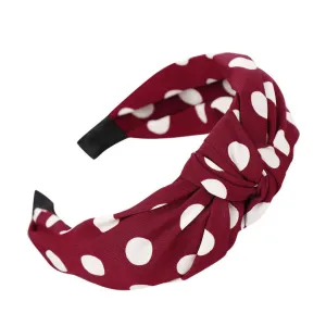 Fashionable Headbands for Women Pearls Knotted Head Bands Elastic Rhinestone Hair Bands Hair Accessories Jewelry