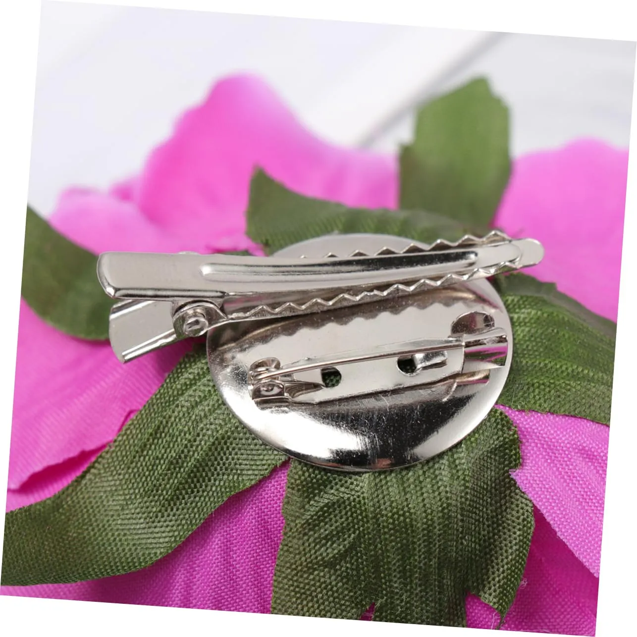 Flower Brooches for Women Dress 10cm Big Lapel Rose Brooch Floral Hair Clip