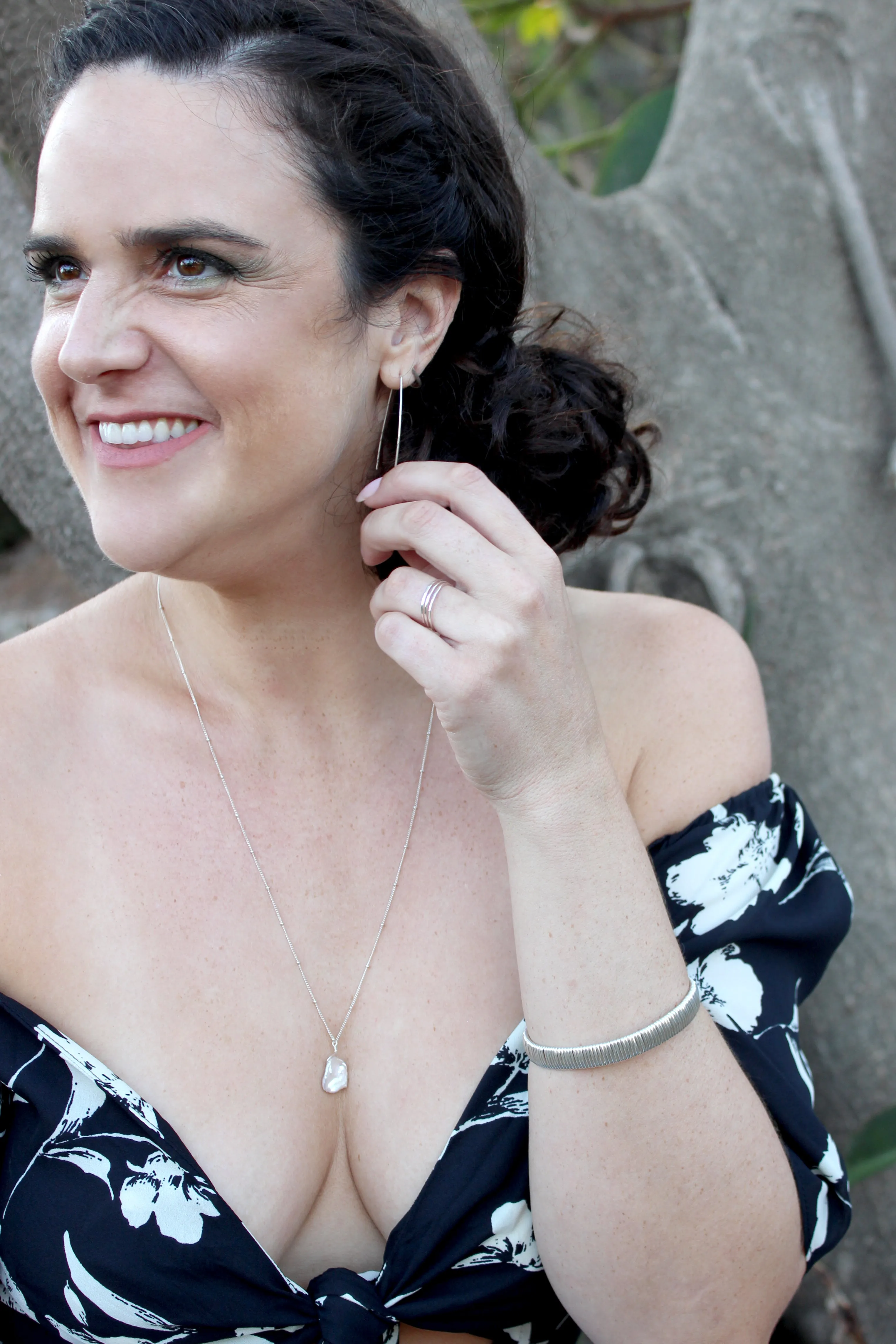 Forte // Wire Wrapped Solid Bracelet, Chunky Bangle, Gold or Sterling Silver, Stacked Bracelets // BH-B020