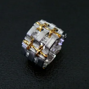 Fruit Basket Sterling Silver Ring