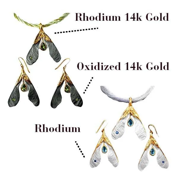 Gem of the Forest Sterling Silver Pendant