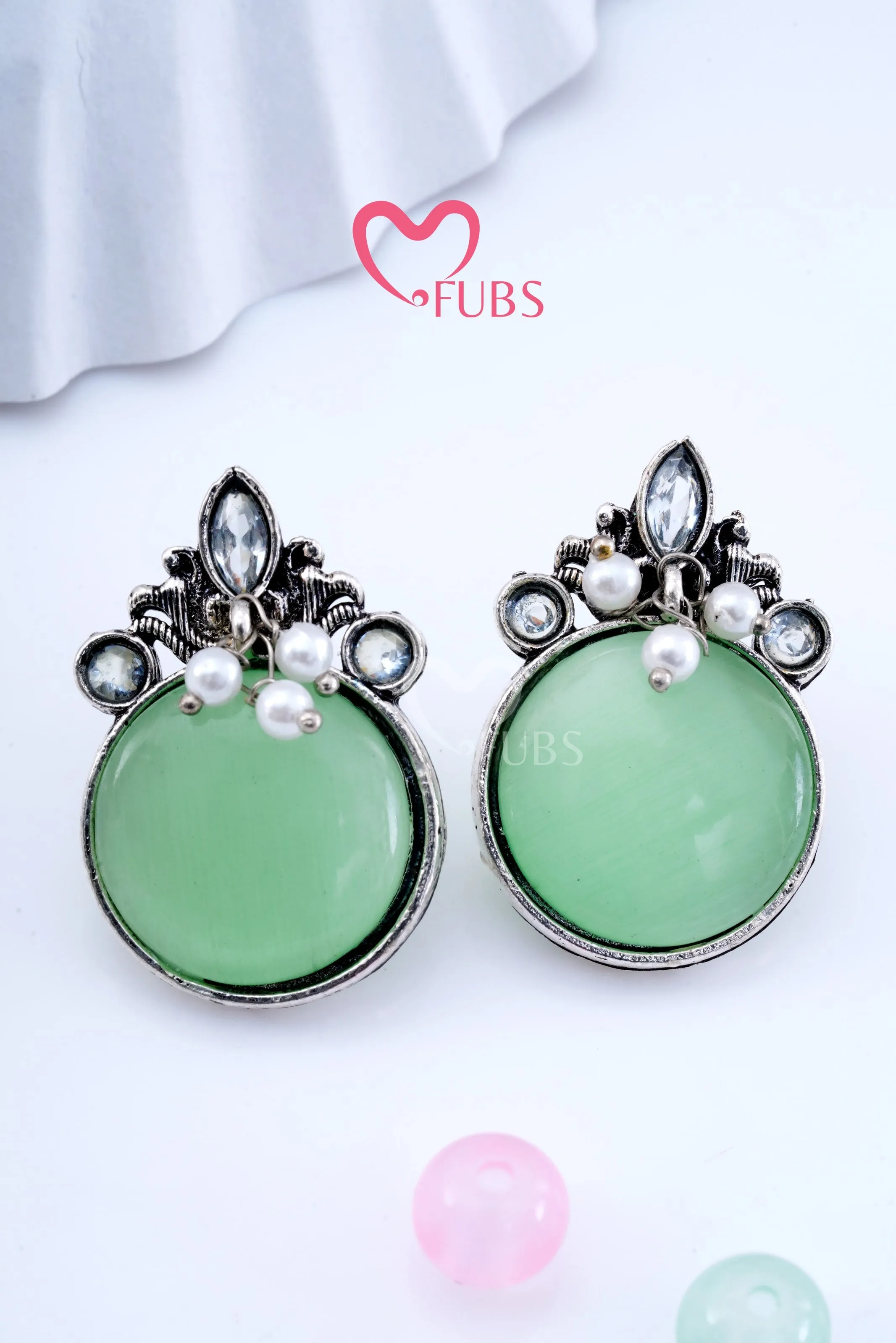 Glorious Kundan Blossoms Earrings